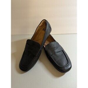 Sofft Womens Shoes Loafers Penny Size 8.5 Allie Leather Slip On Driving Black